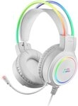 Mars Gaming MHRGB, Gaming-Headset, 360&ordm; Beleuchtung, Ultra-BASS 3D Klang, Mikrofon