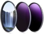 Rollei F:X Pro ND Filterset (ND8, ND64, ND1000) Neutraldichtefilter Set mit 3