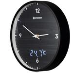 Bresser MyTime Wanduhr mit Funk ohne Tickger&auml;usche mit 24 cm gro&szlig;em...