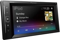 Pioneer DMH-A240BT, 2-DIN-Multimedia Player, Kurze Einbautiefe, 6,2-Zoll