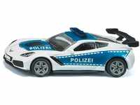siku 1525, Polizeiauto Chevrolet Corvette ZR1, Polizei-Spielzeug,...