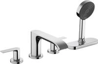 hansgrohe Grundk&ouml;rper f&uuml;r 4-Loch Wannenrandarmatur, Chrom