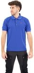 Fj&auml;llr&auml;ven Herren Crowley Pique Hemd, Alpine Blue, XS