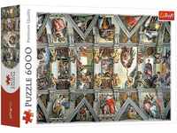 Trefl 65000 Das Gewölbe der Sixtinischen Kapelle 6000 Teile, Italien, Premium