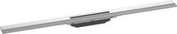 hansgrohe Fertigset Duschrinne RainDrain Flex, Abflussrinne 900mm, Bodenablauf...
