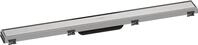 hansgrohe Fertigset Duschrinne RainDrain Match, Abflussrinne 800mm, Bodenablauf