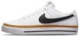 Nike Damen Court Legacy Next Nature Tennisschuhe, White/Black-Desert Ochre-Team