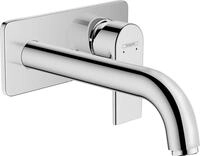 hansgrohe Vernis Shape - Waschtischarmatur Unterputz f&uuml;r Wandmontage, Wasserhahn Bad