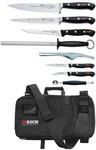 F. DICK Culinary Bag 8-teilig (inkl. K&uuml;chenmesser, Fruchtausstecher + Wetzstahl,