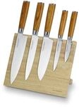ECHTWERK Damastmesser Set 6tlg., K&uuml;chenmesser Set, Kochmesser, Santokumesser,