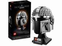 LEGO Star Wars Mandalorianer Helm Modell, Sammlerstück Zimmer-Deko und tolle