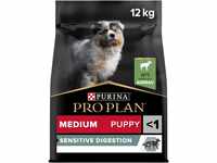 PURINA PRO PLAN Medium Puppy Sensitive Digestion, Welpenfutter trocken, reich an