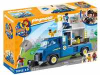 PLAYMOBIL Duck ON Call 70912 Polizei Truck mit Zentrale, Licht und Sound,...