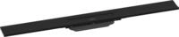 hansgrohe Fertigset Duschrinne RainDrain Flex, Abflussrinne 800mm, Bodenablauf...