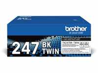 Brother TN-247BKTWIN Bundle mit 2 Tonern, schwarz, für bis zu ca. 6000 Seiten