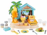 Smoby - Beach Bar – Einkaufskasse für Kinder – Registrierkasse und...