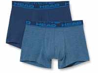 HEAD Herren Men's Basic Boxer Shorts, Blue Heaven, L EU