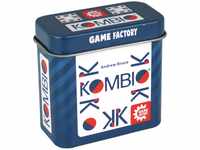 Game Factory 646290 Kombio, Legespiel, Mini-Spiel in handlicher Metalldose,