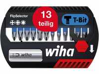 Wiha Bit Set FlipSelector 13-tlg. I T-Bit 25 mm, PH, PZ, TORX 1/4" C6,3 I