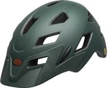 BELL Unisex Jugend Sidetrack Child Fahrradhelme, Matte Dark Green/Orange,