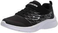 Skechers Jungen Microspec Texlor Sneaker, Schwarz, 27 EU