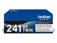 Brother TN241BKTWIN Bundle mit 2 Tonern, schwarz, für bis zu ca. 5000 Seiten,...