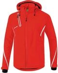 Erima Unisex Kinder Softshelljacke Function (9060709), rot/wei&szlig;, 128