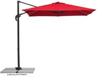 Schneider Sonnenschirm Rhodos Junior, rot, 230 x 230 cm quadratisch, 759-77, Gestell