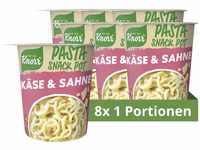 Knorr Pasta Snack Pot Käse & Sahne leckere Instant Nudeln fertig in nur 5...