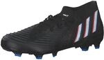 adidas Predator Edge.2 FG,CBLACK/FTWWHT/VI, Gr&ouml;&szlig;e:7.5 UK - 41 EU,
