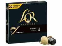 L'OR Ristretto 11, Kaffeekapseln Nespresso®* kompatibel (20 Kaffeepads),...