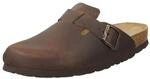 Rohde Grado Herren Sandale Pantoffeln Hausschuhe Clog 6698 braun Leder,
