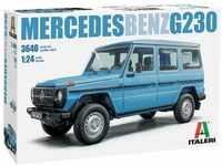 Italeri 3640S Mercedes-Benz 1:24 G 230, originalgetreue Nachbildung, Modellbau,