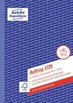 AVERY Zweckform 1725 Auftrag (A5, 2x40 Blatt, selbstdurchschreibend mit farbigem