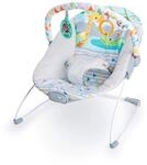 Bright Starts, Babywippe Babyschaukel Safari Fun mit Beruhigenden Vibrationen,