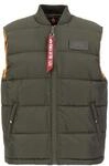 Alpha Industries Puffer Vest LW Weste f&uuml;r Herren Dark Olive