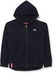 Alpha Industries Basic Zip Hoody SL Kapuzensweat f&uuml;r Herren Rep.Blue