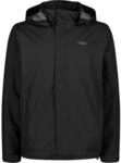 CMP - Herrenjacke mit Kapuze und Druckkn&ouml;pfen, Schwarz, 52