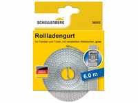 Schellenberg 36002 Rolladengurt 23 mm x 6,0 m System MAXI, Rollladengurt,...