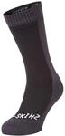 SealSkinz Unisex Cold Weather Knee Socken, Schwarz/Grau, S EU