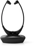 Nedis HPRF010BK Drahtloser TV-Kopfh&ouml;rer - RF In-Ear Kopfh&ouml;rer - 35 m Reichweite -