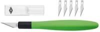 Wedo Comfortline Bastelmesser Skalpell mit Softgriff inkl 5 Ersatzklingen und