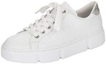 Rieker Damen Sneaker N59W1-80 wei&szlig; Gr. 40