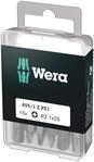 Wera Bit-Sortiment, 855/1 Z PZ 1 DIY, PZ 1 x 25 mm (10 Bits pro Box), 05072403001