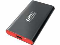 Emtec Externe SSD X210 Elite 256 GB – SSD Schnittstelle USB-C 3.2 Gen2 –