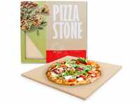 Millarco 90332 Pizzastein 42,5 × 42,5 cmPizzastein für Cozze Pizzaofen...