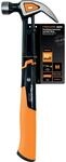 Fiskars Universalhammer IsoCore M mit gebogener Klaue, L&auml;nge: 34 cm, Gewicht: 884 g,
