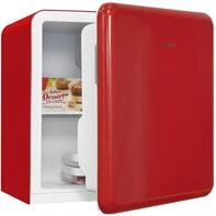 Exquisit Mini-K&uuml;hlschrank CKB45-0-031F Rot - 47L Retrok&uuml;hlschrank Minibar