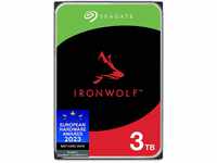 Seagate IronWolf 3TB interne Festplatte, NAS HDD, 3.5 Zoll, 5400 U/Min, CMR, 64...