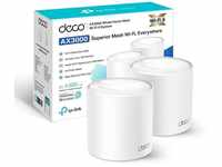 TP-Link Deco X50 Mesh WLAN Set (2 Pack), Wi-Fi 6 AX3000 Dual Band Router &...